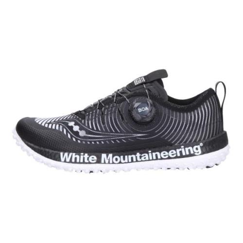 White Mountaineering Sneakers Svart Black, Dam