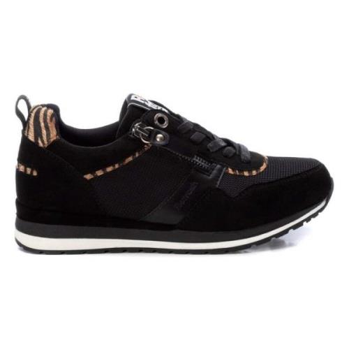 Refresh Sneakers Black, Dam