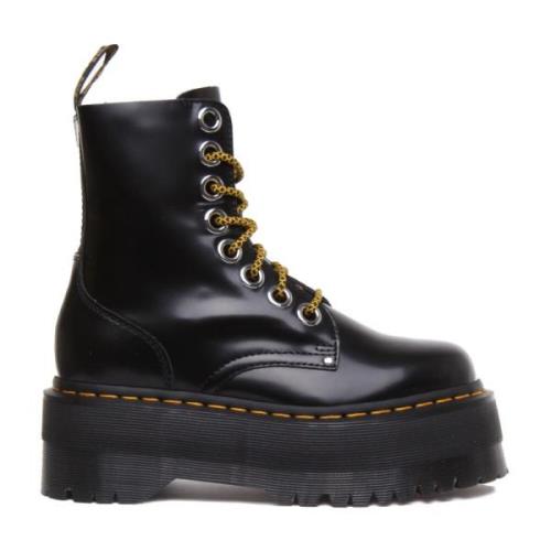 Dr. Martens Jadon Max Plattformsstövlar Svart Kvinnor Black, Dam