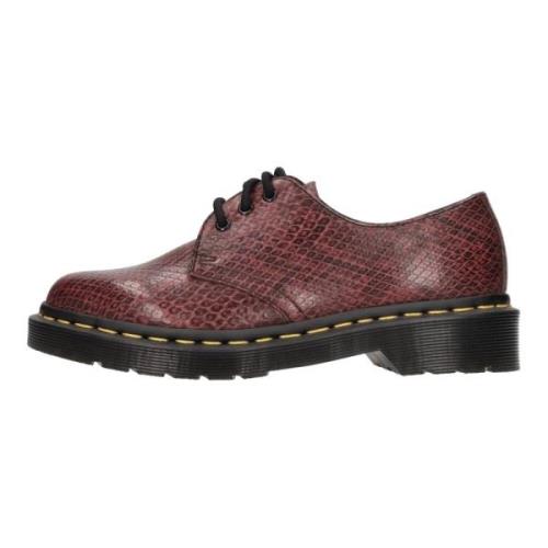 Dr. Martens Platta skor Röd Red, Dam