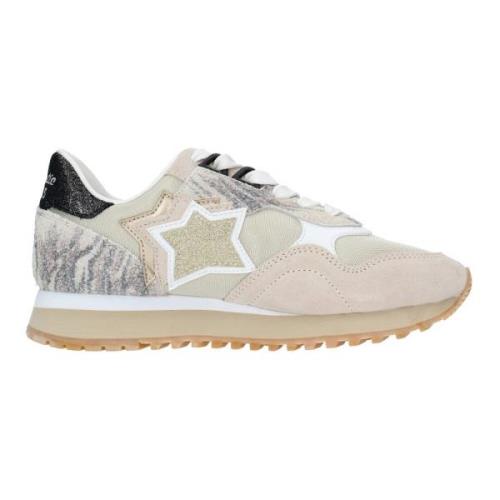 Atlantic Stars Sneakers Beige Beige, Dam