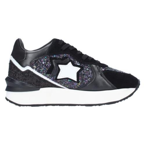 Atlantic Stars Sneakers Svart Black, Dam