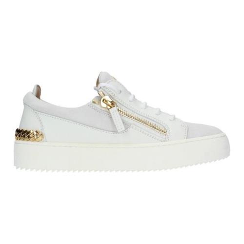 Giuseppe Zanotti Sneakers Vit White, Dam