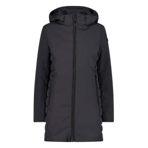 CMP Dragkedja Huva Anorak Black, Dam