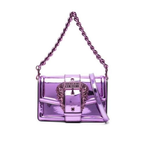 Versace Jeans Couture Lila Väskor - Stilfull Kollektion Purple, Dam