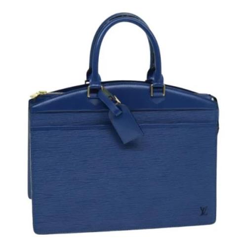 Louis Vuitton Vintage Pre-owned Laeder louis-vuitton-vskor Blue, Dam