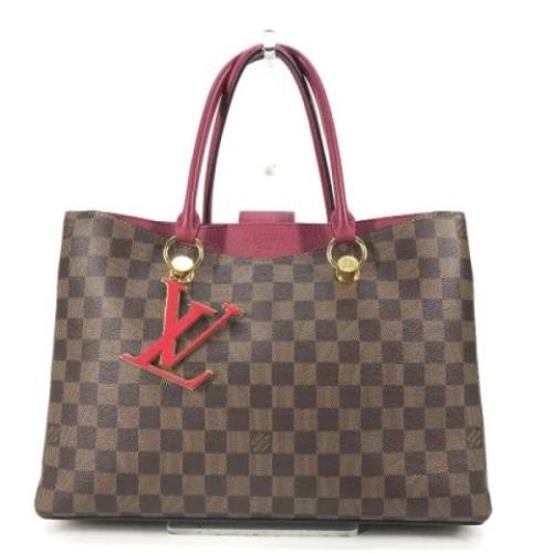 Louis Vuitton Vintage Pre-owned Tyg louis-vuitton-vskor Brown, Dam