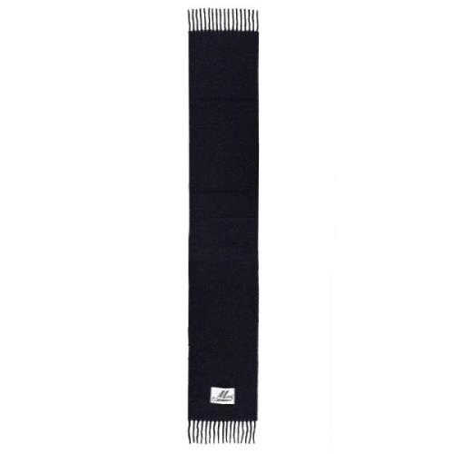 Marni Lyxig Alpacka Vinterscarf Black, Herr