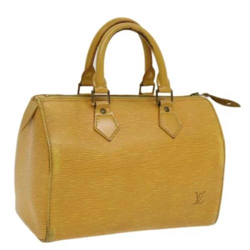 Louis Vuitton Vintage Pre-owned Laeder louis-vuitton-vskor Yellow, Dam