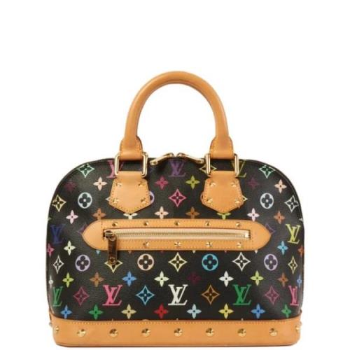 Louis Vuitton Vintage Pre-owned Tyg handvskor Black, Dam