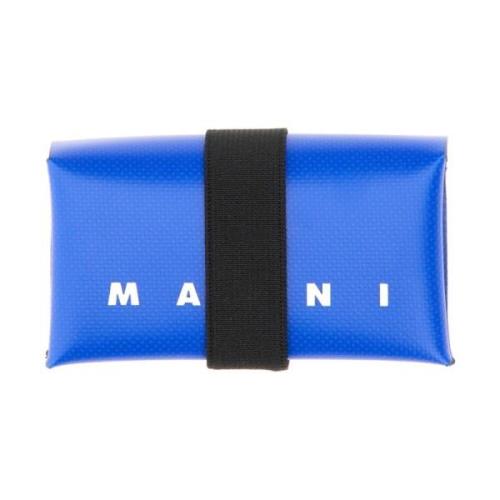 Marni Modern Origami Plånbok Blue, Herr