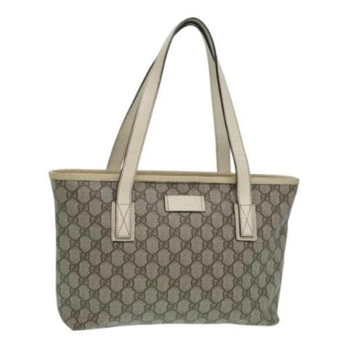 Gucci Vintage Pre-owned Laeder gucci-vskor Beige, Dam