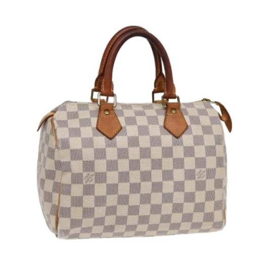 Louis Vuitton Vintage Pre-owned Canvas louis-vuitton-vskor Beige, Dam