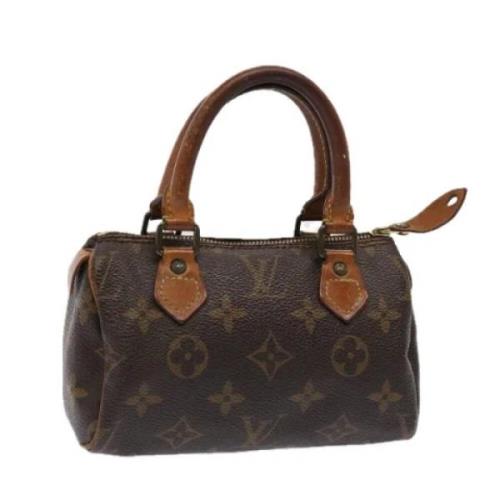 Louis Vuitton Vintage Pre-owned Canvas louis-vuitton-vskor Brown, Dam