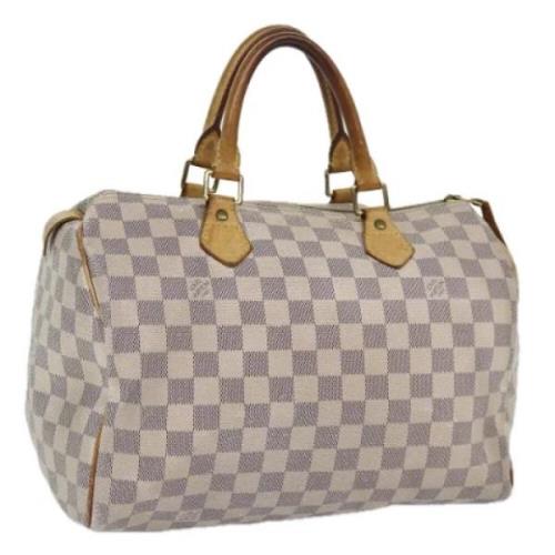 Louis Vuitton Vintage Pre-owned Canvas louis-vuitton-vskor Beige, Dam