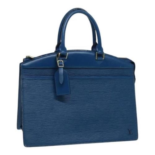 Louis Vuitton Vintage Pre-owned Laeder louis-vuitton-vskor Blue, Dam