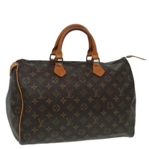 Louis Vuitton Vintage Pre-owned Canvas louis-vuitton-vskor Brown, Dam