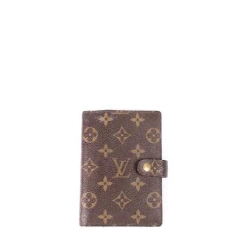 Louis Vuitton Vintage Pre-owned Laeder plnbcker Brown, Dam