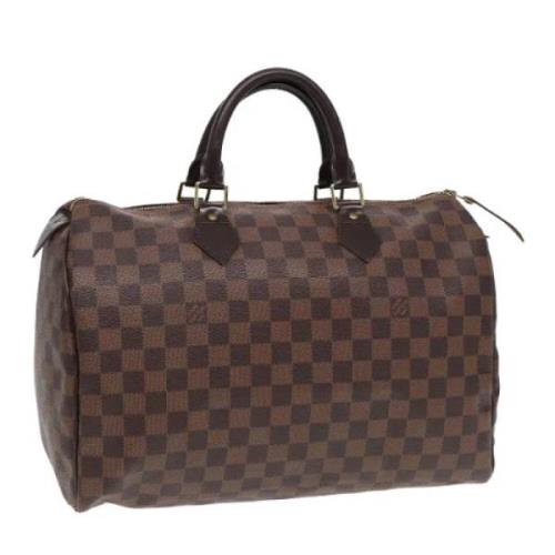 Louis Vuitton Vintage Pre-owned Canvas louis-vuitton-vskor Brown, Dam