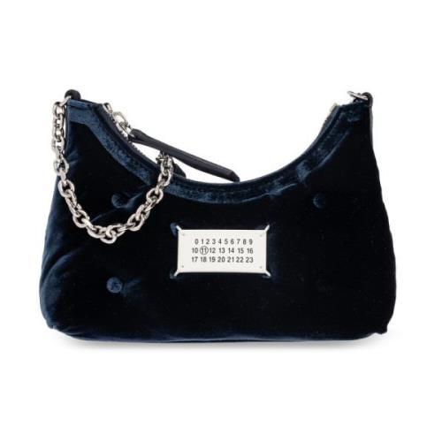 Maison Margiela Axelväska Glam Slam Micro Blue, Herr