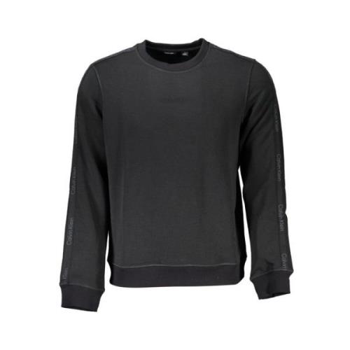 Calvin Klein Sportigt Rund Hals Sweatshirt Black, Herr