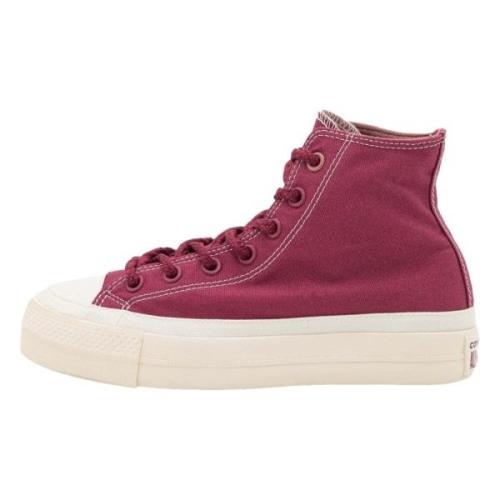 Converse Ctas Lift Hi Cherry Sneakers Pink, Dam