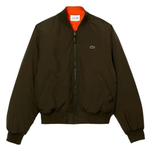 Lacoste Blouson Vändbar Jacka Green, Herr