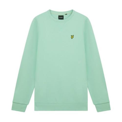 Lyle & Scott Crew Neck Sweatshirt Midlayers Green, Herr