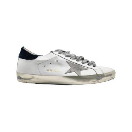 Golden Goose Superstar White Grey Star Sneakers White, Herr