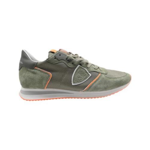 Philippe Model Neon Militar Sneakers Green, Herr