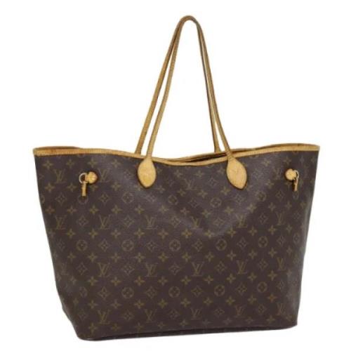 Louis Vuitton Vintage Pre-owned Canvas totevskor Brown, Dam