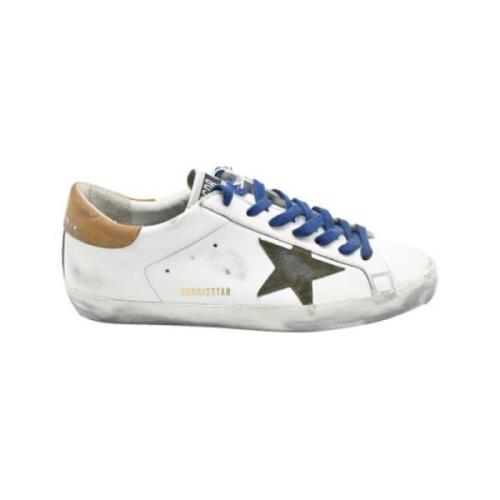 Golden Goose Vit Brun Superstar Sneakers White, Herr