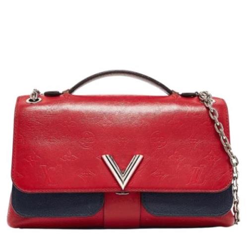 Louis Vuitton Vintage Pre-owned Laeder louis-vuitton-vskor Red, Dam