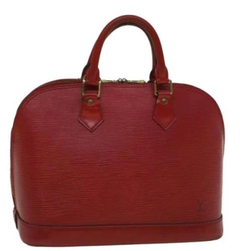 Louis Vuitton Vintage Pre-owned Laeder louis-vuitton-vskor Red, Dam