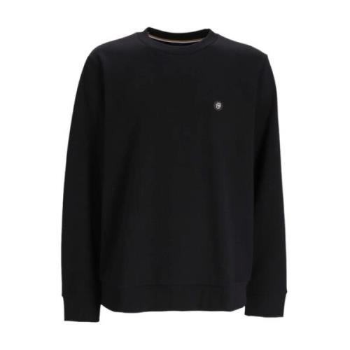 Boss Stilig Sweatshirt för Män Black, Herr