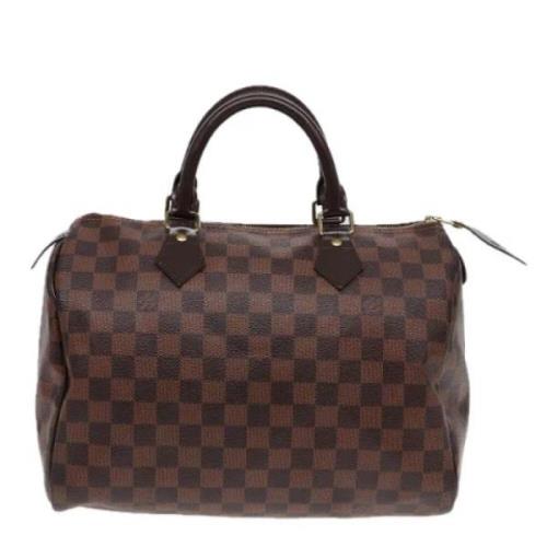 Louis Vuitton Vintage Pre-owned Canvas louis-vuitton-vskor Brown, Dam