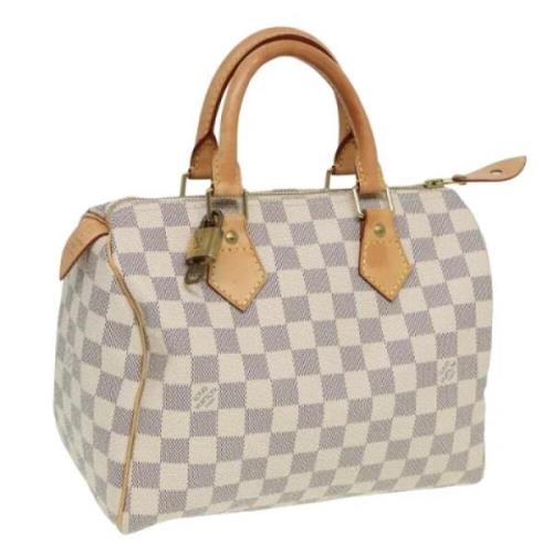 Louis Vuitton Vintage Pre-owned Canvas louis-vuitton-vskor Beige, Dam