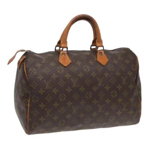 Louis Vuitton Vintage Pre-owned Canvas louis-vuitton-vskor Brown, Dam