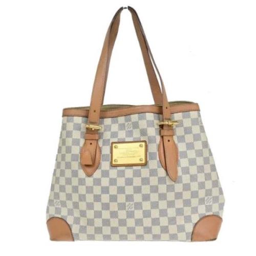 Louis Vuitton Vintage Pre-owned Canvas louis-vuitton-vskor White, Dam