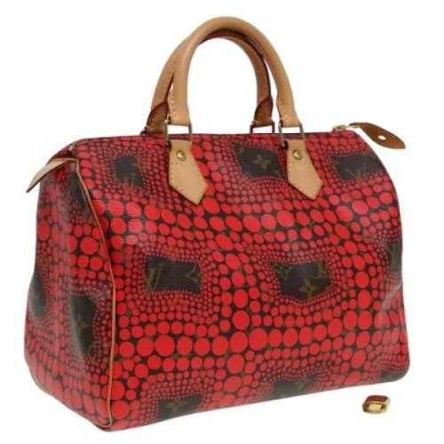 Louis Vuitton Vintage Pre-owned Canvas louis-vuitton-vskor Red, Dam