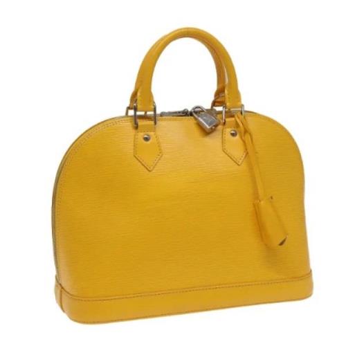 Louis Vuitton Vintage Pre-owned Laeder louis-vuitton-vskor Yellow, Dam