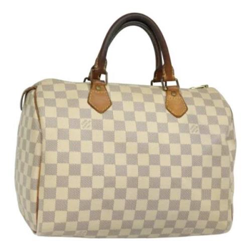 Louis Vuitton Vintage Pre-owned Canvas louis-vuitton-vskor Beige, Dam