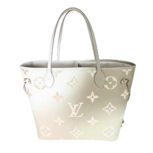 Louis Vuitton Vintage Pre-owned Canvas totevskor Beige, Dam