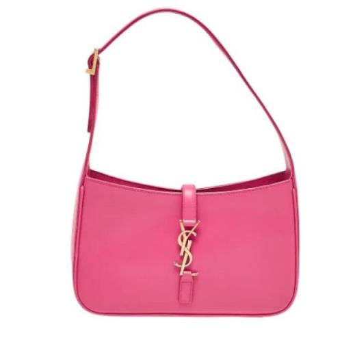 Yves Saint Laurent Vintage Pre-owned Laeder axelremsvskor Pink, Dam