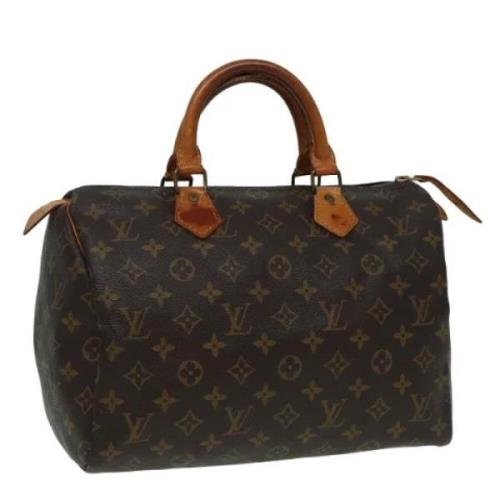 Louis Vuitton Vintage Pre-owned Canvas louis-vuitton-vskor Brown, Dam