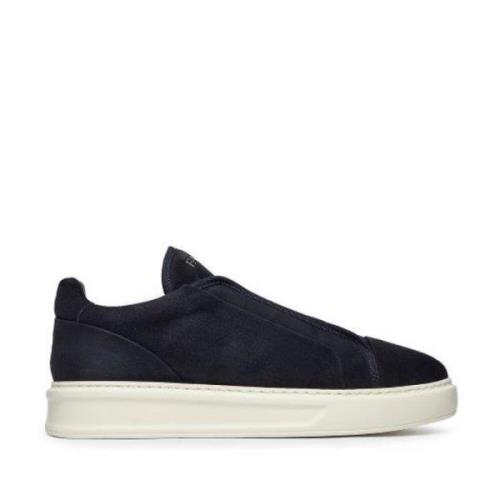 Fabi Vintage Navy Blå Sneakers Blue, Herr