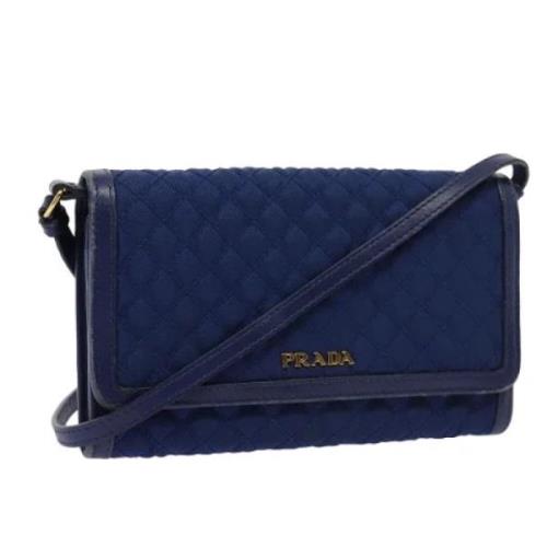 Prada Vintage Pre-owned Laeder prada-vskor Blue, Dam