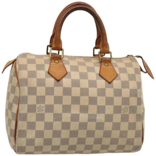 Louis Vuitton Vintage Pre-owned Canvas louis-vuitton-vskor Beige, Dam