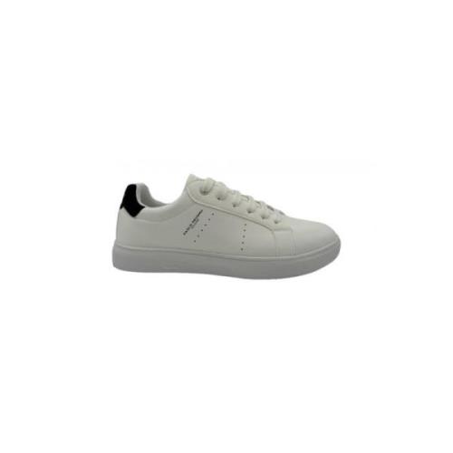 Paolo Pecora Vita Herr Sneakers Eco-Läder Gummisula White, Herr