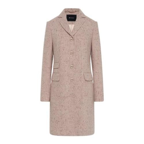 Kiton Elegant Cashmere Coat Pink, Dam